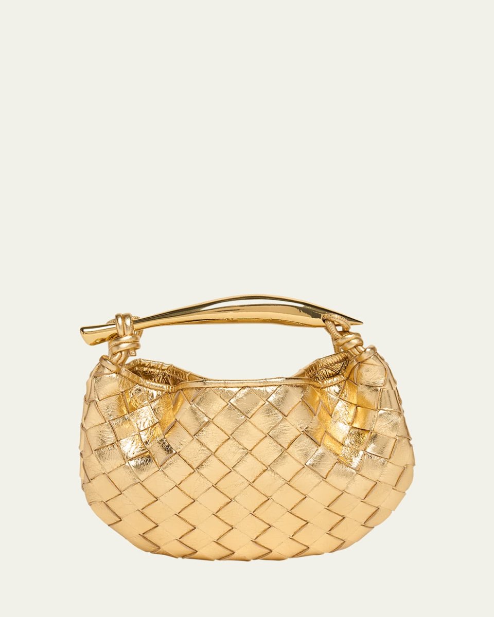 Mini Sardine Metallic Crossbody Bag